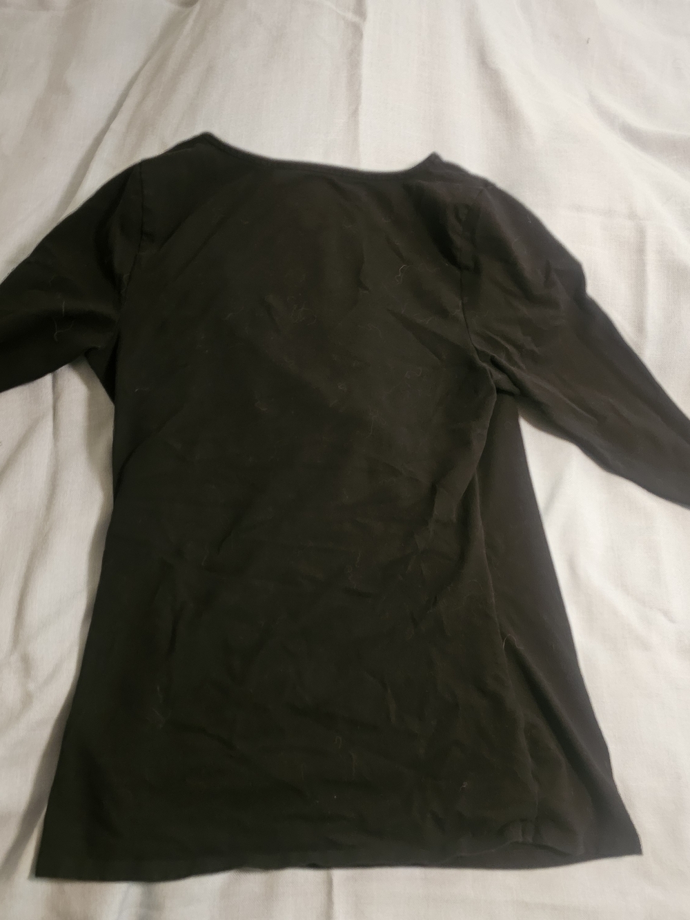 torrid Black Wrap-Style Ruched Tunic - Picture 3 of 4